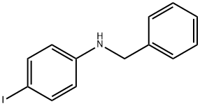 BENZYL-(4-IODO-PHENYL)-AMINE Struktur