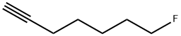 1-HEPTYNE, 7-FLUORO- Struktur