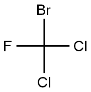 bromodichlorofluoromethane  Struktur