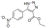 5-(4-Nitrophenyl)-1H-1,2,3-triazole-4-carboxylic acid ethyl ester Struktur