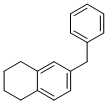 6-Benzyltetralin Struktur