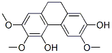 9,10-Dihydro-3,6,7-trimethoxy-2,5-phenanthrenediol Struktur