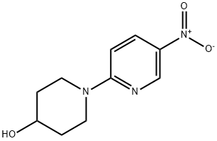 1-(5-Nitro-2-pyridinyl)-4-piperidinol Struktur