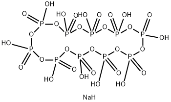 Sodium decametaphosphoric acid Struktur