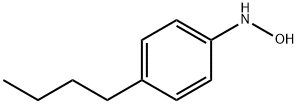 Benzenamine,  4-butyl-N-hydroxy- Struktur