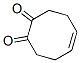 5-Cyclooctene-1,2-dione Struktur