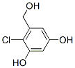 4-Chloro-5-(hydroxymethyl)-1,3-benzenediol Struktur