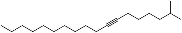 2-METHYL-7-OCTADECYNE Struktur