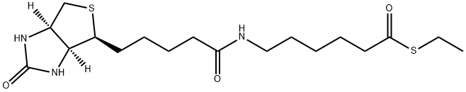 6-(Biotinylamino)thiocaproic Acid, S-Ethyl Ester Struktur