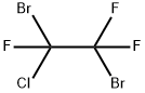 1,2-Dibromo-1-chloro-1,2,2-trifluoroethane Struktur