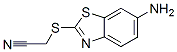 Acetonitrile, [(6-amino-2-benzothiazolyl)thio]- (9CI) Struktur