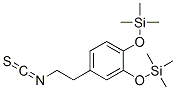 [4-(2-Isothiocyanatoethyl)-1,2-phenylene]bis(oxy)bis(trimethylsilane) Struktur