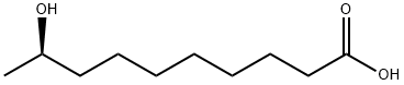 (R)-9-Hydroxydecanoic acid Struktur