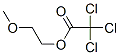 2-methoxyethyl 2,2,2-trichloroacetate Struktur