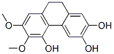 9,10-Dihydro-6,7-dimethoxy-2,3,5-phenanthrenetriol Struktur