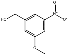 Benzenemethanol, 3-methoxy-5-nitro- (9CI) Struktur