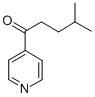 4-Methyl-1-(4-pyridinyl)-1-pentanone Struktur