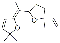 5-[1-(Tetrahydro-5-methyl-5-vinylfuran-2-yl)ethylidene]-2,5-dihydro-2,2-dimethylfuran Struktur