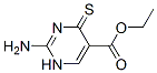 5-Pyrimidinecarboxylicacid,2-amino-1,4-dihydro-4-thioxo-,ethylester(9CI) Struktur