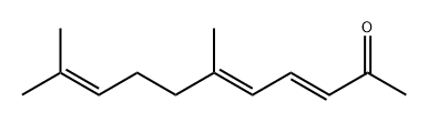 Pseudoionone Struktur