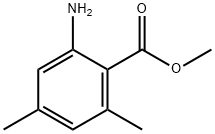 2-AMINO-4,6-DIMETHYL-BENZOIC ACID METHYL ESTER Struktur