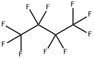 DECAFLUOROBUTANE Struktur