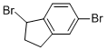 1,5-DIBROMO-2,3-DIHYDRO-1H-INDENE Struktur