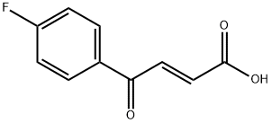 (E)-3-(4-Fluorobenzoyl)acrylic acid Struktur