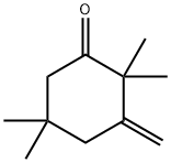 2,2,5,5-Tetramethyl-3-methylene-1-cyclohexanone Struktur