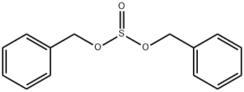 Sulfurous acid bis(phenylmethyl) ester Struktur