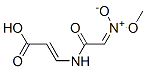 (E)-3-[2-(Methyl-aci-nitro)acetylamino]acrylic acid Struktur