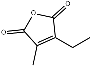 2,5-FURANDIONE,3-ETHYL-4-METHYL- Struktur