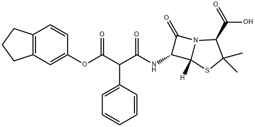 CARINDACILLIN Struktur