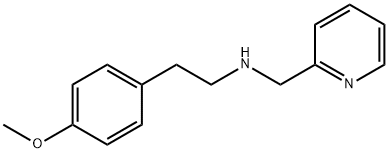 [2-(4-METHOXY-PHENYL)-ETHYL]-PYRIDIN-2-YLMETHYL-AMINE Struktur