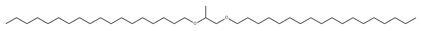 1,1'-[(1,2-Propanediyl)bisoxy]bisoctadecane Struktur