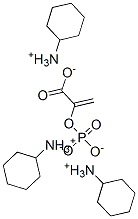 2-(Phosphonooxy)acrylsure, Verbindung mit Cyclohexylamin (1:3)