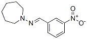 N-(azepan-1-yl)-1-(3-nitrophenyl)methanimine Struktur