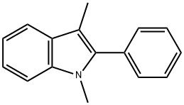 1,3-DIMETHYL-2-PHENYLINDOLE Struktur