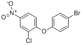 1-(4-bromophenoxy)-2-chloro-4-nitrobenzene Struktur