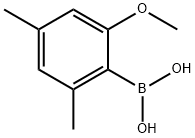 2,4-DIMETHYL-6-METHOXYPHENYLBORONIC ACID Struktur