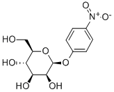 4-NITROPHENYL-BETA-D-MANNOPYRANOSIDE Struktur