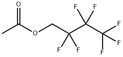 1H,1H-HEPTAFLUOROBUTYL ACETATE Struktur