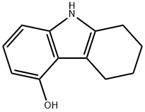 5-Hydroxy-2,3,4,9-tetrahydrocarbazole Struktur