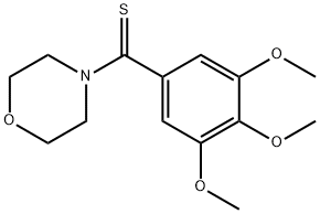 4-[チオキソ(3,4,5-トリメトキシフェニル)メチル]モルホリン