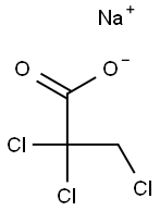 2,2,3-Trichloropropionic acid sodium salt Struktur