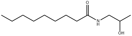 N-(3-Hydroxypropyl)nonanamide Struktur