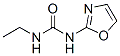 N-Ethyl-N'-(oxazol-2-yl)urea Struktur