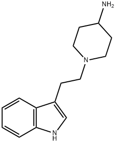 4-AMino-1-(2-indol-3-ylethyl)piperidine Struktur