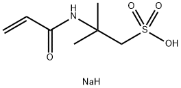 POLY(2-ACRYLAMIDO-2-METHYLPROPANE SULFONIC ACID), SODIUM SALT Struktur