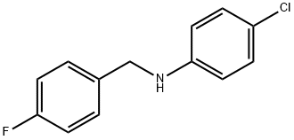 4-Chloro-N-(4-fluorobenzyl)aniline, 97% Struktur